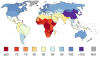 World ranking of countries by their average IQ.png